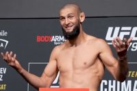 Хамзат Чимаев прокомментировал провал на взвешивании перед UFC 279: "Я говорил, что могу согнать вес"