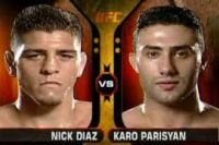 Видео боя Каро Парисян - Ник Диас UFC 49