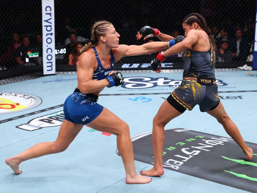Кайла Харрисон отобрала титул у Джулианны Пеньи на UFC 316
