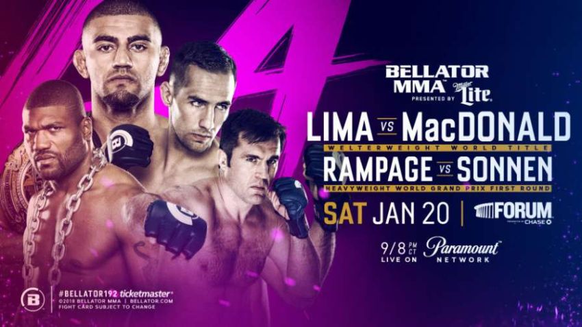 Прямая трансляция Bellator 192