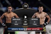 Видео боя Руди Агустиан - Асрафул Ислам One Championship: Conquest of Champions