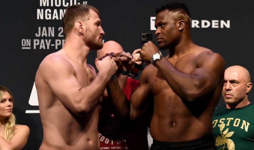 Бой Стипе Миочича и Фрэнсиса Нганну возглавит турнир UFC 260