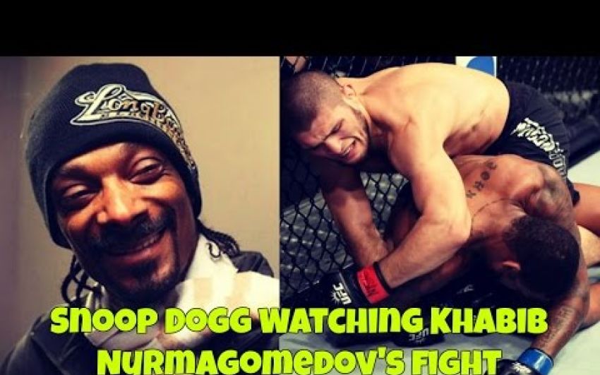 Snoop Dogg восхищяется действиями Хабиба Нурмагомедова в бою против Майкла Джонсона