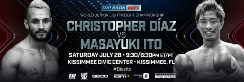 Кристофер Диас против Масаюки Ито встретятся за вакантный пояс WBO