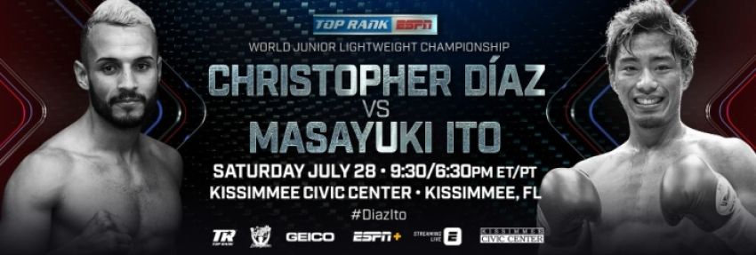 Кристофер Диас против Масаюки Ито встретятся за вакантный пояс WBO