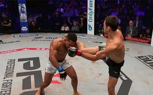 Усман Нурмагомедов нокаутировал Арчи Колгана в первом раунде на PFL New York