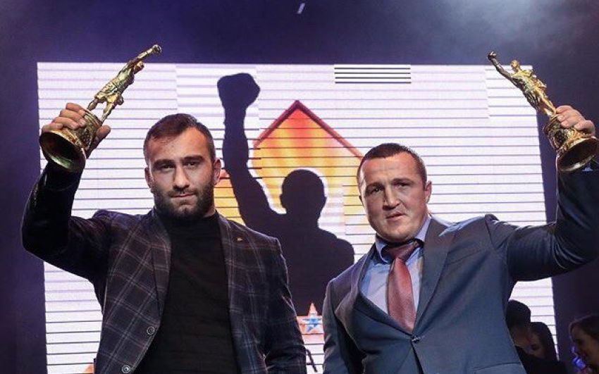 Денис Лебедев и Мурат Гассиев получили награду за лучший бой года на церемонии "Звезда бокса"