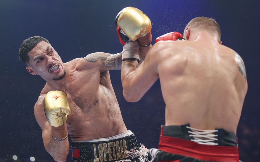 Джей Опетайя получил свой чемпионский пояс по версии IBF
