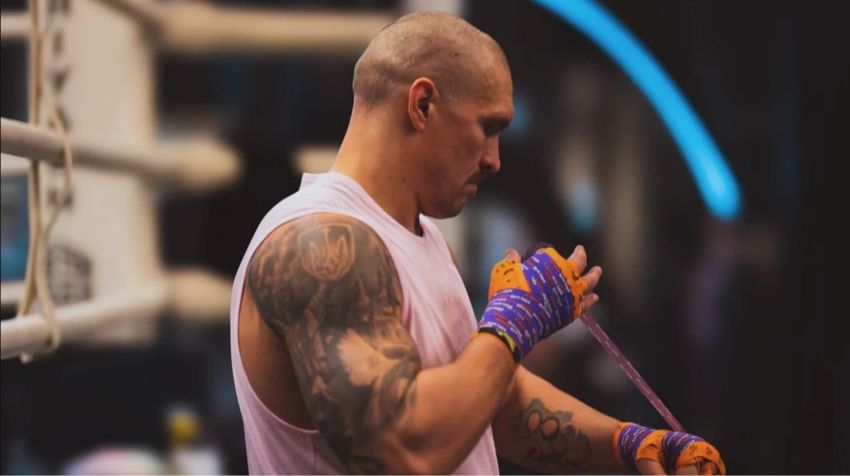 Александр Усик назвал свою цель в боксе в данный момент