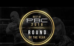 Раундом года по версии PBC признан 12й раунд поединка Тайсона Фьюри и Деонтея Уайлдера.