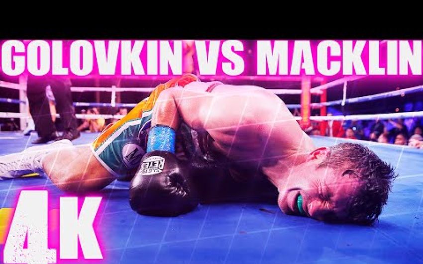 Яркие моменты боя Геннадий Головкин - Мэтью Маклин в 4K