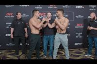 Битва взглядов участников турнира UFC Fight Night 152: Рафаэль Дос Аньос - Кевин Ли
