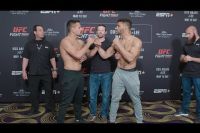 Битва взглядов участников турнира UFC Fight Night 152: Рафаэль Дос Аньос - Кевин Ли