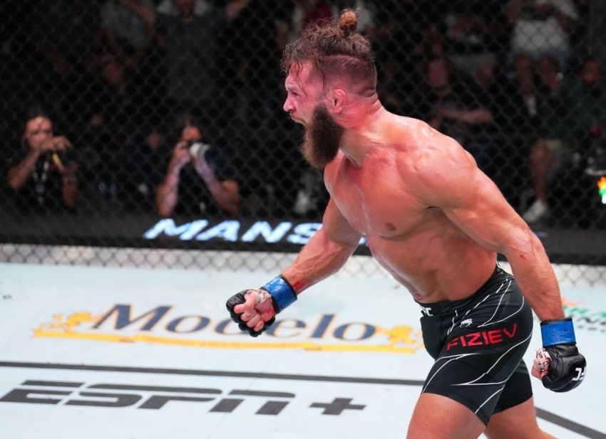 Слова Рафаэля Физиева после победы над Рафаэлем Дос Аньосом на UFC on ESPN 39