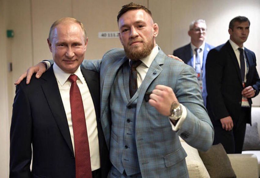 Слух: Владимир Путин и Конор МакГрегор могут посетить турнир UFC 242 в Абу-Даби