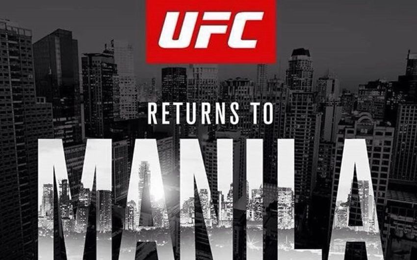 UFC вернется в Манилу в октябре 