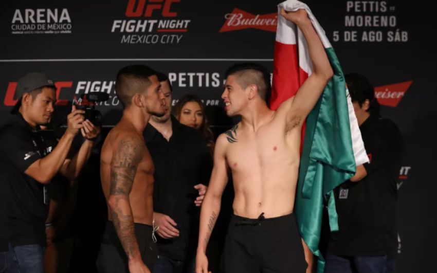 Результаты турнира UFC Fight Night 114: Петтис - Морено