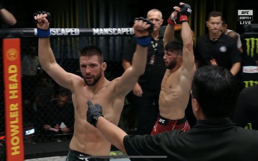 Арман Царукян уступил Матеушу Гамроту на UFC on ESPN 38