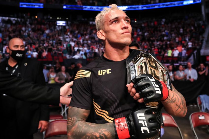 Charles Oliveira gave a prediction for McGregor vs. Poirier 3