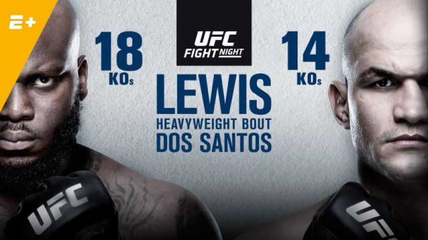 Прямая трансляция UFC Fight Night 146: Деррик Льюис - Джуниор Дос Сантос