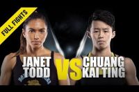 Видео боя Кай Тинг Чуанг - Джанет Тодд ONE Championship: Masters of Destiny