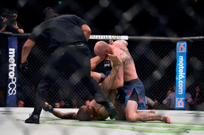 UFC Fight Night 126: Дональд Серроне остановил Янси Медейроса в первом раунде
