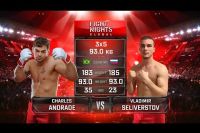 Видео боя Чарльз Андраде - Владимир Селиверстов Fight Nights Global 79