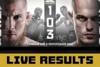 Результаты турнира АМС Fight Nights 103