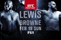  Прямая трансляция UFC Fight Night 105 Деррик Льюис - Трэвис Браун