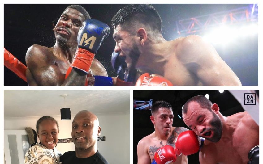 InstaBoxing 20 ноября 2018: Риос и Хукер красочно побеждают соперников, "дедуля" Найджел Бенн показал внука