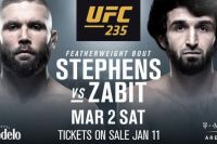 Видео боя Забит Магомедшарипов - Джереми Стивенс UFC 235