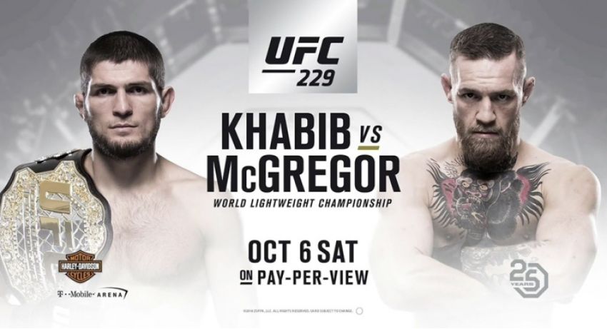 Видео боя Хабиб Нурмагомедов - Конор Макгрегор UFC 229