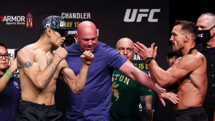 Видео боя Майкл Чендлер - Тони Фергюсон UFC 274