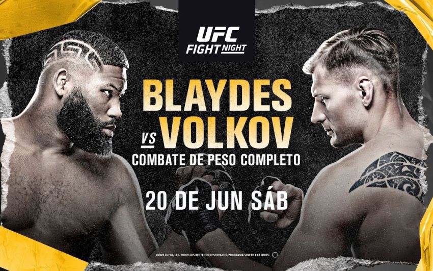 Кертис Блейдс - Александр Волков. Прогноз на главный бой UFC Fight night 172