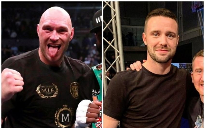 Тайсон Фьюри поприветствовал Джоша Тейлора, подписавшего контракт с Top Rank