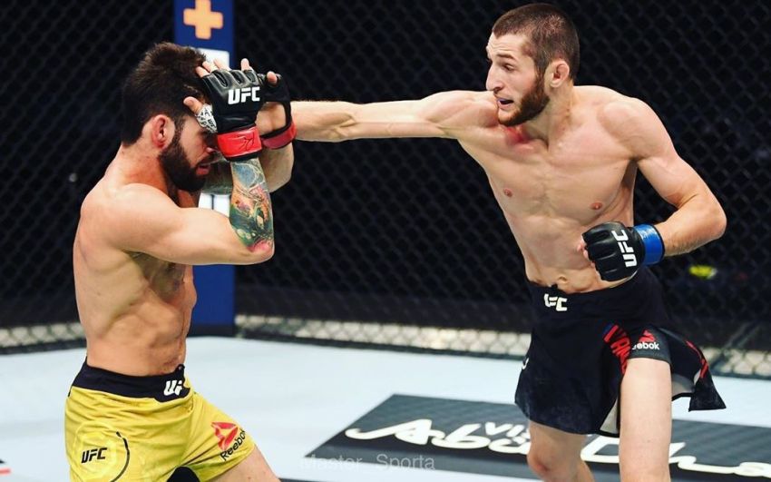 Тагир Уланбеков одержал победу в дебютном поединке на UFC on ESPN+ 37