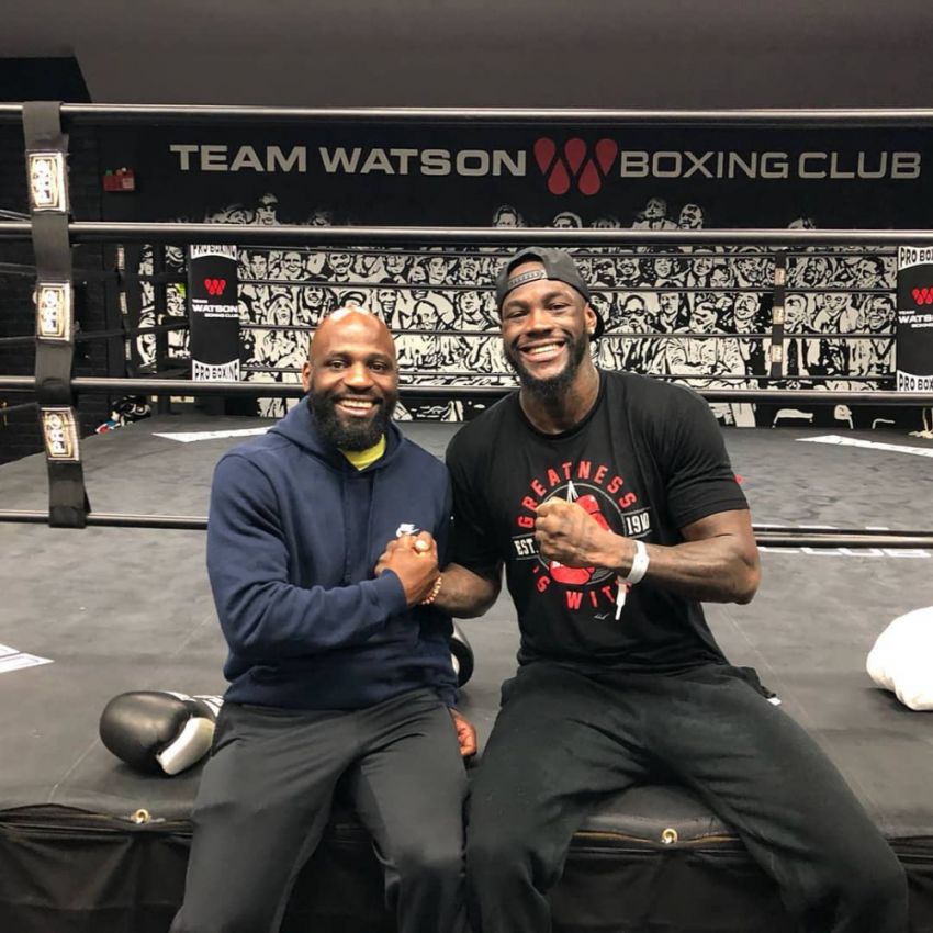 Фото и видео: Деонтей Уайлдер продолжает подготовку к Луису Ортису в Team Watson Boxing Club