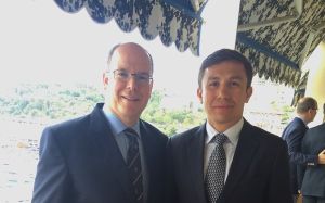 Головкин встретился с князем Монако