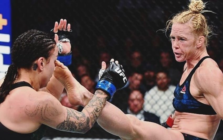 Холли Холм уверенно прошла Ракель Пеннингтон на UFC 246