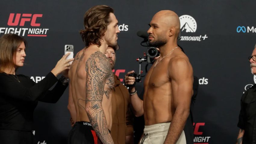 Результаты взвешивания турнира UFC Fight Night 290