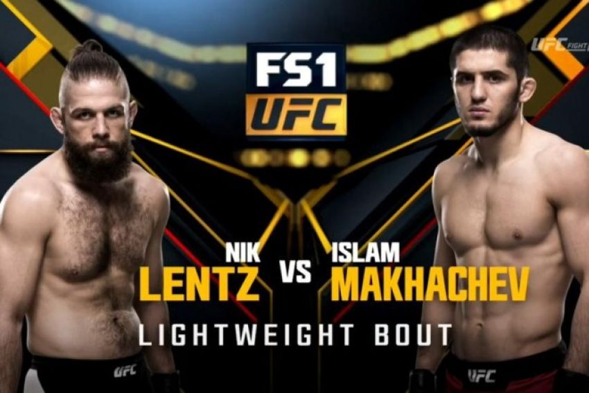 Видео боя Ислам Махачев - Ник Ленц UFC 208