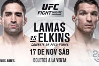 Рикардо Ламас - Даррен Элкинс на UFC Fight Night 140