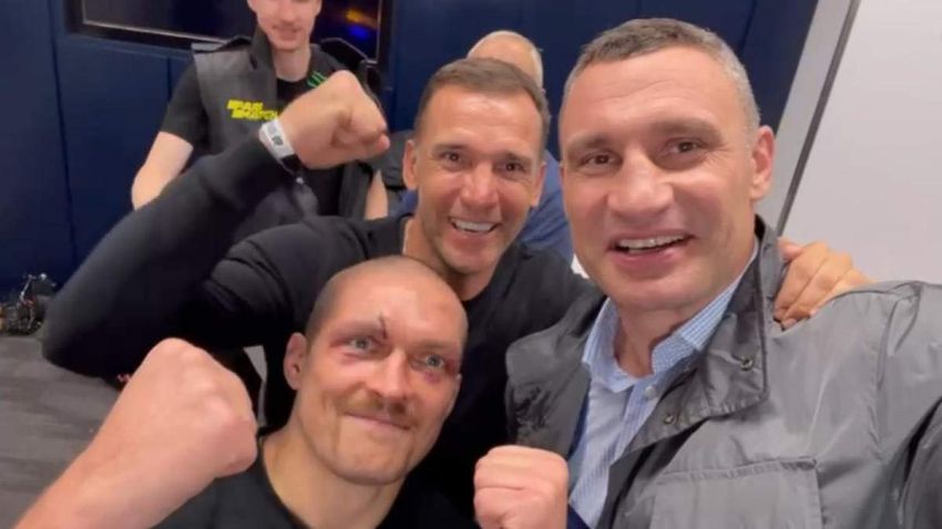 Виталий Кличко обратился к Усику перед реваншем с Джошуа: "Победа будет за нами"