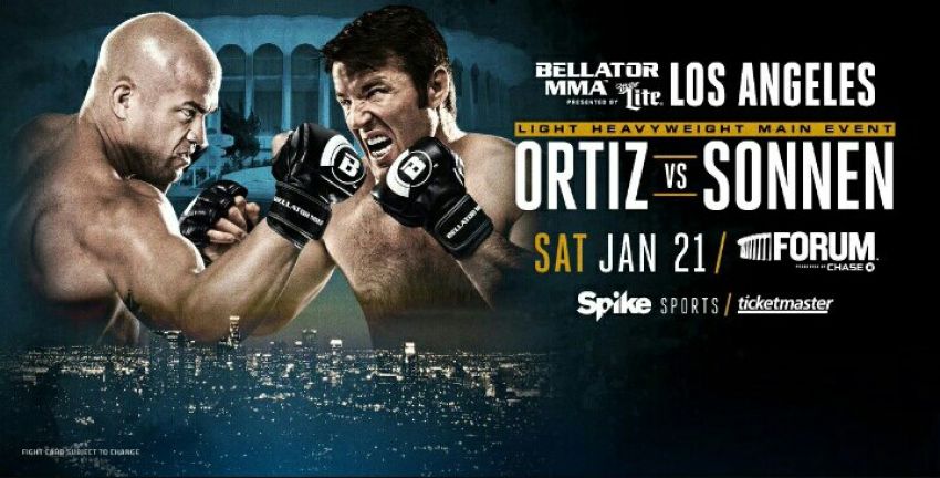 Прямая трансляция Bellator 170 Чейл Соннен - Тито Ортиз