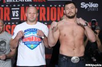 Взвешивание Федор Емельяненко - Мэтт Митрион Bellator 180