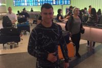 Кадр дня: Ломаченко прибыл в США для подготовки к бою с Уолтерсом