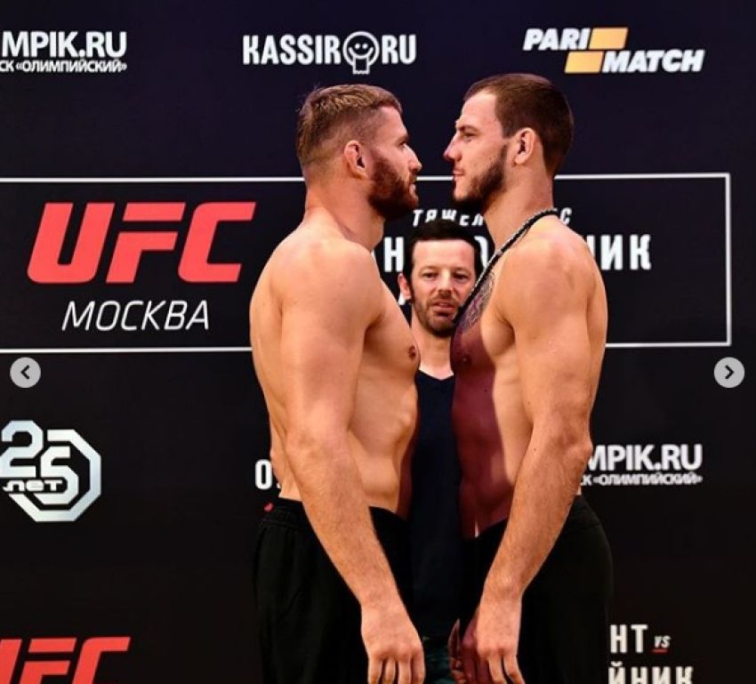 Видео боя Никита Крылов - Ян Блахович UFC Fight Night 136 Moscow