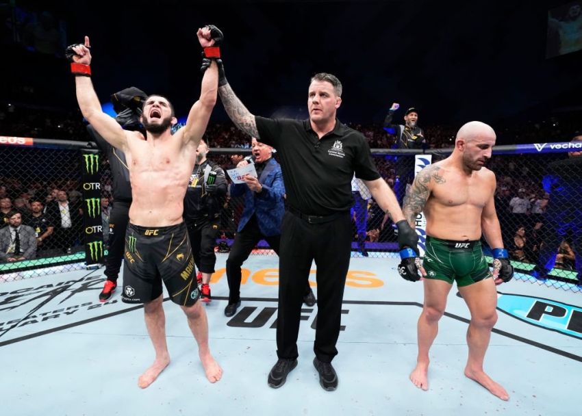 Слова Ислама Махачева после победы над Алексом Волкановски на UFC 284