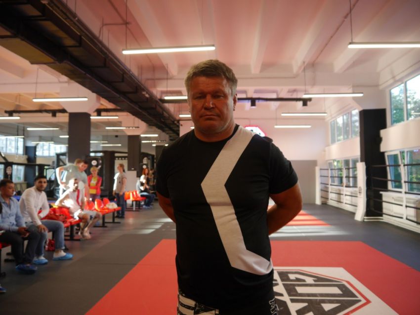 Олег Тактаров провел мастер-клас в GOR MMA для юных спортсменов