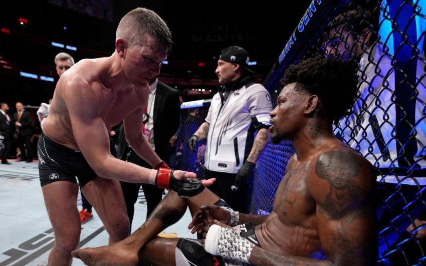 Слова Кевина Холланда после поражения в бою со Стивеном Томпсоном на UFC on ESPN 42